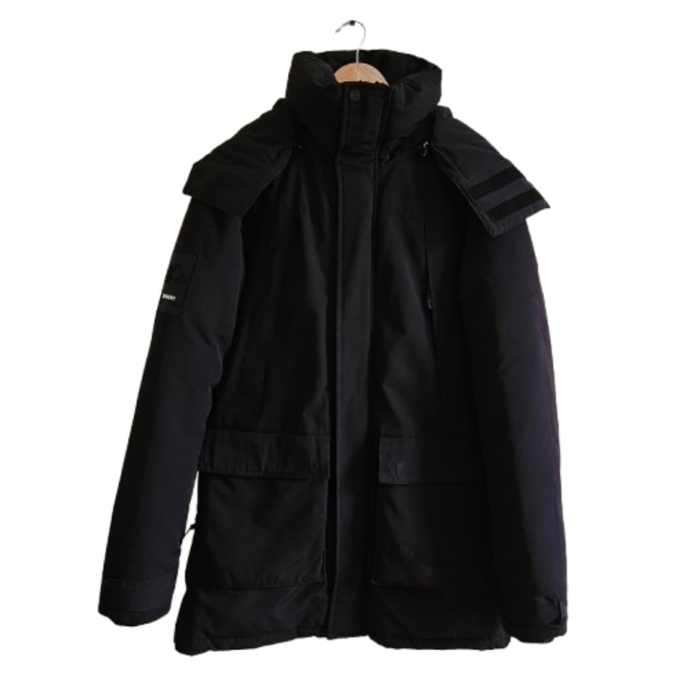 Superdry Faux Fur Hooded Everest Parka Jacket Small